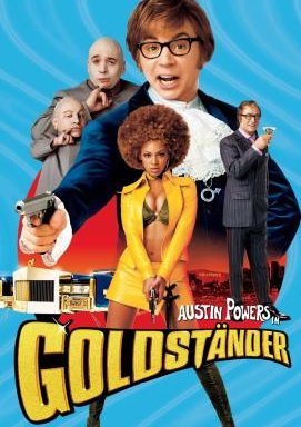 Austin Powers in Goldständer